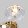 Миниатюра фото потолочная светодиодная люстра eurosvet ripple 50389 led латунь | 220svet.ru