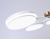 Миниатюра фото подвесная светодиодная люстра ambrella light comfort linetech fl51635 | 220svet.ru
