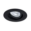Миниатюра фото встраиваемый светильник arte lamp tarf a2177pl-1bk | 220svet.ru