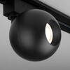 Миниатюра фото трековый светодиодный светильник elektrostandard ball черный 8w 4200k ltb76 a053741 | 220svet.ru