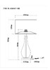 Миниатюра фото настольная лампа arte lamp naos a5043lt-1bk | 220svet.ru
