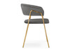 Миниатюра фото стул woodville kamelia 1 dark gray / gold 15470 | 220svet.ru