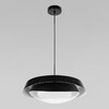 Миниатюра фото подвесная светодиодная люстра loft it petale 10256p black | 220svet.ru