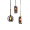 Миниатюра фото подвесной светильник imperium loft catch smoky 224328-23 | 220svet.ru