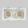 Миниатюра фото встраиваемый светильник crystal lux clt 069c2 wh | 220svet.ru