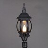 Миниатюра фото уличный светильник reluce 08012-0.7-001sl 0.8m bk | 220svet.ru
