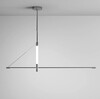 Миниатюра фото светильник на штанге inodesign ren silver 40.8511 | 220svet.ru