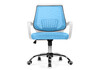 Миниатюра фото компьютерное кресло woodville ergoplus blue / white 15375 | 220svet.ru