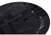 Миниатюра фото стол стеклянный woodville том 110х110х75 черный 612874 | 220svet.ru