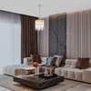 Миниатюра фото подвесная люстра escada odegard 2105/6s | 220svet.ru