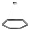 Миниатюра фото подвесной светодиодный светильник loft it titanium 10243m dark grey | 220svet.ru