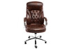Миниатюра фото компьютерное кресло woodville rich коричневое 1869 | 220svet.ru
