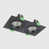 Миниатюра фото встраиваемый светильник crystal lux clt 002c2 bl v2 | 220svet.ru