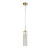 Миниатюра фото подвесной светильник indigo torcia 11038/1p brass v000415 | 220svet.ru