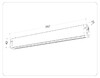 Миниатюра фото трековый светодиодный светильник ambrella light track system magnetic 220v gl1311 | 220svet.ru