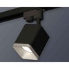 Миниатюра фото комплект трекового светильника ambrella light track system xt7813002 sbk/ssl черный песок/серебро песок (a2521, c7813, n7703) | 220svet.ru