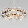 Миниатюра фото подвесная люстра loft it dakota 10300/800 french gold | 220svet.ru