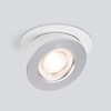 Миниатюра фото встраиваемый светодиодный светильник elektrostandard pruno 25080/led белый/серебро a060946 | 220svet.ru