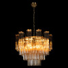 Миниатюра фото подвесная люстра loft it murano 10580/600 champagne | 220svet.ru