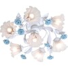 Миниатюра фото потолочная люстра lucia tucci fiori di rose 112.6.1 | 220svet.ru