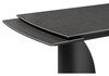 Миниатюра фото керамический стол раскладной woodville готланд ink gray / черный 588030 | 220svet.ru