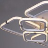 Миниатюра фото потолочная светодиодная люстра reluce 06321-3.3-4+4a wh+cr (rgb) | 220svet.ru