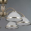 Миниатюра фото потолочная люстра illumico il0596-6csq-25 ab arezzo | 220svet.ru