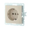 Миниатюра фото розетка lk studio с з/к, без шторок (бежевый) lk60 863101-1 | 220svet.ru