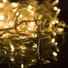Миниатюра фото уличная светодиодная гирлянда eurosvet бахрома 230v теплый белый | 220svet.ru