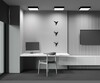 Миниатюра фото потолочный светодиодный светильник maytoni zon c032cl-45w3k-sq-b | 220svet.ru