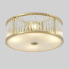 Миниатюра фото потолочная люстра crystal lux avenue pl4 brass | 220svet.ru