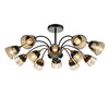 Миниатюра фото потолочная люстра на шанге escada bouquet 1148/12p | 220svet.ru