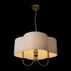Миниатюра фото подвесная люстра loft it silence 10303p brass | 220svet.ru