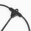 Миниатюра фото гирлянда для освещения теплиц 5м+3м uniel udl-k230 6/e27/5m ip54 black belt-light greenhouse ul-00010925 | 220svet.ru