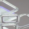 Миниатюра фото потолочная светодиодная люстра reluce 09826-3.3-4+4a wh (rgb) | 220svet.ru