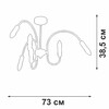 Миниатюра фото потолочная люстра vitaluce v3026-1/6pl | 220svet.ru