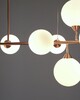 Миниатюра фото подвесная люстра moderli molecule v10841-7p | 220svet.ru