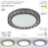 Миниатюра фото потолочный светодиодный светильник эра spb-6-70-rc savern в б0051096 | 220svet.ru