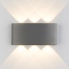 Миниатюра фото уличный настенный светодиодный светильник elektrostandard 1551 techno led twinky trio a038417 | 220svet.ru