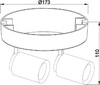 Миниатюра фото накладной светильник deko-light librae round ii 348173 | 220svet.ru