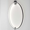 Миниатюра фото бра crystal lux ap35w led black | 220svet.ru
