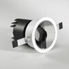 Миниатюра фото встраиваемый светодиодный светильник elektrostandard inline 25090/led 10w 4000k белый/хром a064611 | 220svet.ru
