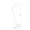 Миниатюра фото торшер tk lighting 5037 black | 220svet.ru