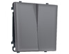 Миниатюра фото выключатель перекрестный двухклавишный 10a-250v ambrella volt quant pro sigma ms863030 | 220svet.ru