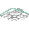 Миниатюра фото потолочная светодиодная люстра с пультом ду  reluce 09211-0.3-400 white | 220svet.ru