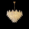 Миниатюра фото подвесная люстра crystal lux emilia sp12 brass | 220svet.ru