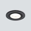 Миниатюра фото встраиваемый светодиодный светильник elektrostandard 15272/led черный a056031 | 220svet.ru