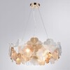 Миниатюра фото подвесная люстра arte lamp mallika a4077sp-7go | 220svet.ru