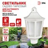 Миниатюра фото садово-парковый светильник эра «ника» нбу 06-60-003 60вт белый прозрачный б0061161 | 220svet.ru