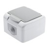 Миниатюра фото розетка эра schuko 2p+e 16a 250v с крышкой 5-201-03 б0050945 | 220svet.ru